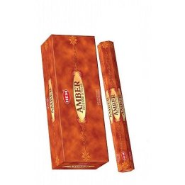 Betisoare parfumate HEM Amber Hem hexa | Aromaterapie