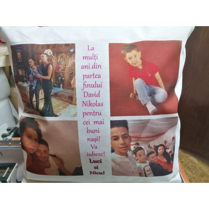 Pernă personalizată
