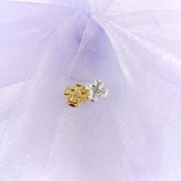 Handmade bile | Margele cruce de trecere 6mm | 6016
