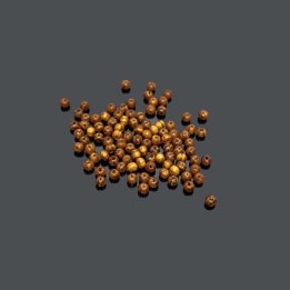Handmade bile | Margele maslin rotunde de trecere 7mm | 6534