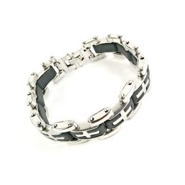 Obiecte bisericesti | Bratara curea cu catarama zale de inox | 11100