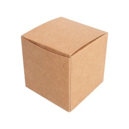 Cutie de carton kraft 6cm - patrata 50buc/set