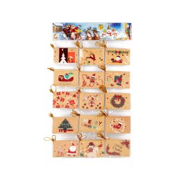 Minifelicitari-Craciun 120buc/set