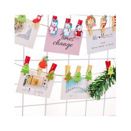 Carlige decorative-Craciun 10buc/set