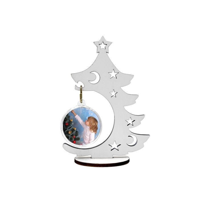 Ornament brad cu inserție foto