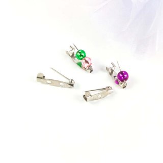 Baza pentru broșe- suport cu ac, 15x4mm