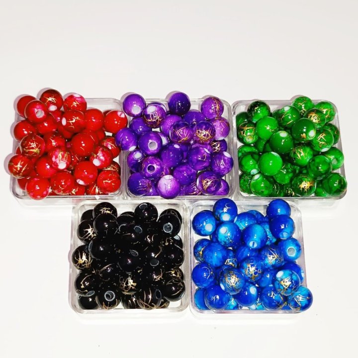 Bile margele cu insertie 8mm