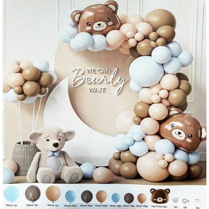 Baloane stil arcada 100buc/set