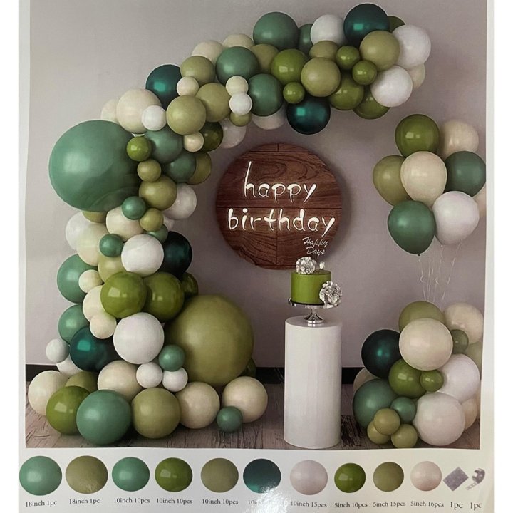 Baloane stil arcada 100buc/set
