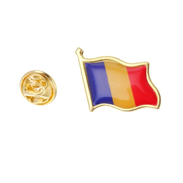 Insignă tricolor  - steag