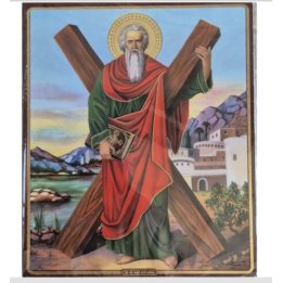 Litografie Sfintul Andrei